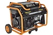 Генератор Carver PPG- 8000ЕM бензин LT-190F, 6,0/6,5кВт, 220В, бак 33 л, электростартер, колеса. медь 01.020.00030