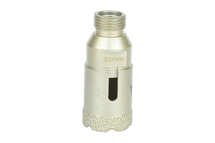 Коронка алмазная, вакуумное спекание (32х40 мм; 1/2"; М14) TECH-NICK TUK 136.600.7020