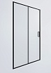 Душевая дверь Timo TD-150/03C-6 150x195 прозрачное, черный