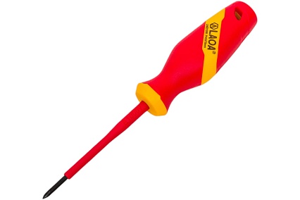 Отвертка диэлектрическая LAOA PH0*75 LA621008