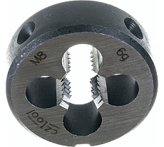 Резьбонарезной набор Bucovice Tools MINI-1, 9 предметов, плашки M3-M12, на блистере 330129