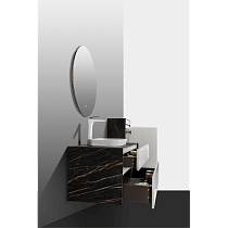 Мебель для ванной Black&White Universe U907.1000 100 см белый матовый