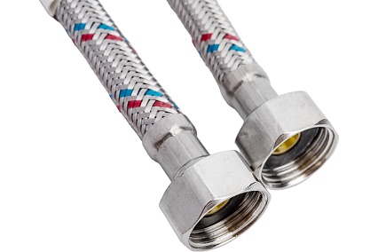 Подводка к смесителю (пара; 1.0 м; 1/2F-M10) VRT 521797