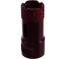Коронка алмазная вакуумная по камню D25-15W-40L-M14 (25х40 мм; М14) Messer 06-35-025