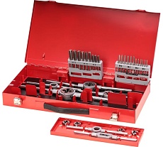 Набор метчиков и плашек RUKO M3-M12 мм HSS-G 37пр 245020