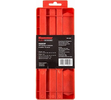 Набор метчиков и плашек Hammer Flex 601-039 12 шт 400856