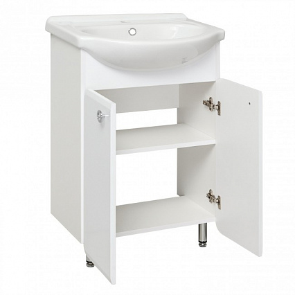 Мебель для ванной Руно Капри 55 см белый