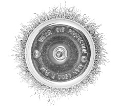 Кордщетка стальная для дрели 75 мм MONOGRAM 106-915