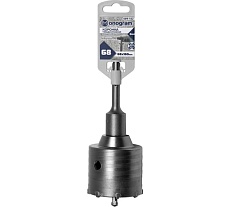 Коронка твердосплавная с адаптером по бетону Basis (68х50х160 мм; SDS-plus) MONOGRAM 089-182