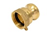 Камлок типа A (ниппель; внутренняя резьба BSP; 32 мм-1 1/4"; латунь) TITAN LOCK TL125ABR