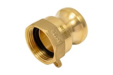 Камлок типа A (ниппель; внутренняя резьба BSP; 32 мм-1 1/4&quot;; латунь) TITAN LOCK TL125ABR