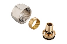 Обжимной фитинг для коллекторов IVANCI 16x1/2&quot;x2.0 IVC.106710.N.01