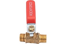 Шаровой кран воздушный Rockforce наружная резьба 1/4х1/4 RF-SP019/1/4(2032)