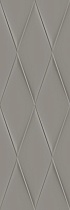 Плитка Cersanit Vegas серый рельеф 25x75 см, VGU092-53