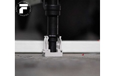 Крепежная клипса для монтажа газовым монтажным пистолетом FIXPISTOLS F-CPE16 серая, 100 шт. 2-2-4-4614