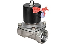 Электромагнитный клапан DN.ru двухходовой VS2W-101V-NC Ду50 Ру10 сталь, VITON 220B AC D130-01639