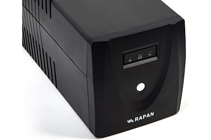 Интерактивный источник питания RAPAN -UPS 1000 220В 1000ВА/600Вт меандр с АКБ 2х7Ач 737