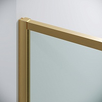 Душевая дверь Grossman Galaxy 130x195 прозрачное, золото сатин 100.K33.01.130.32.00