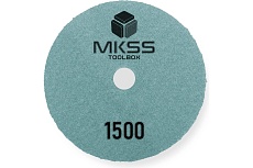 Алмазный гибкий шлифовальный круг MKSS Toolbox MK2606 АГШК Ø100 Р1500 для сухой полировки MKSS MK26061500