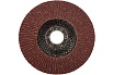 Диск наждачный лепестковый для УШМ (125х22,2 мм; Р80) FIT IT 39554