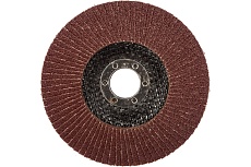 Диск наждачный лепестковый для УШМ (125х22,2 мм; Р80) FIT IT 39554