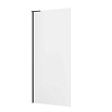 Душевая перегородка Vincea Волк-Ин (Walk-In) VSW-7HA900CLGM 90x200 вороненая сталь, прозрачное