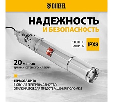 Скважинный винтовой насос Denzel DWS-3.5-100 3.5&quot; 97251