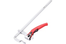 Цельнометаллическая струбцина REKON RF03-300-60 c храповиком 58104