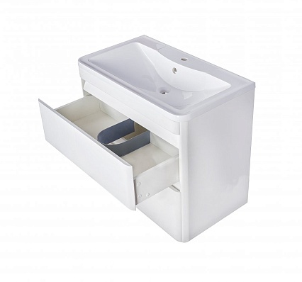 Тумба с раковиной Style Line Атлантика 60 см подвесная