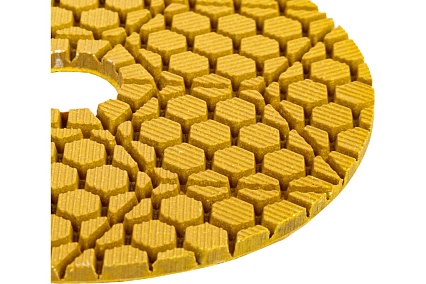 Гибкий полировальный круг 100d-3.0t-step3 hybrid (wet,dry) Elsilber EL-R0101S3