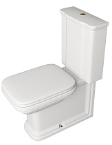 Унитаз-компакт Kerasan Waldorf 411701/418101 с кнопкой, бронза