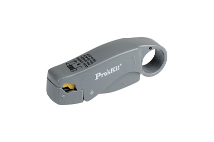 Вращающийся универсальный нож для зачистки коаксиальных кабелей ProsKit 6PK-322 С00035843