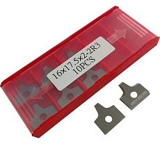 Нож профильный сменный квадратный FHONK 16x17.5x2-R3 HW (упаковка 10шт) 161752R3FK07-10