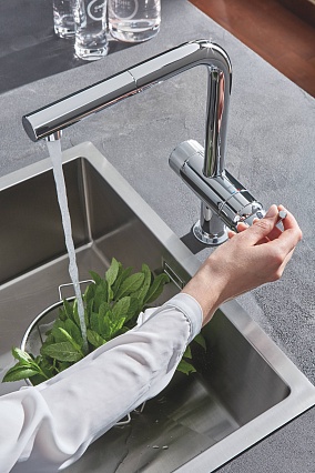 Смеситель для кухни Grohe Blue Pure Minta 31721000