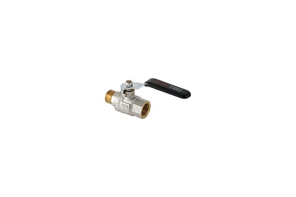 Шаровый кран Valtec PERFECT 1 1/4 внутренняя-наружная, стальная рукоятка VT.315.N.07