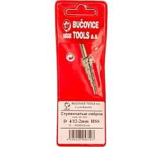 Ступенчатое сверло №0/5 (4,6,8,10,12) Bucovice Tools 641005