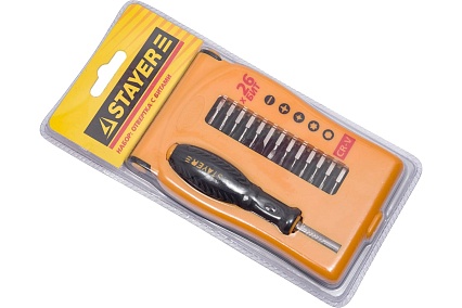 Набор для точных работ 28 предметов Stayer MASTER 25614-H28