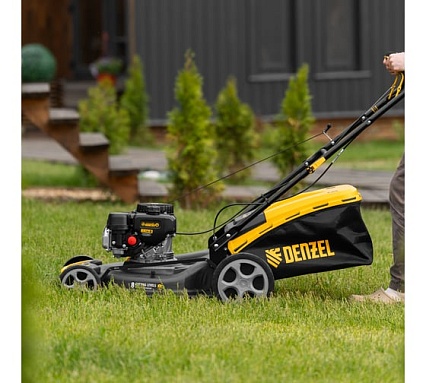 Бензиновая газонокосилка Denzel glr-510sp-zs 58825