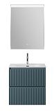 Мебель для ванной BelBagno Uno-Mini 60 см Голубой матовый