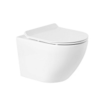 Подвесной унитаз BelBagno Sfera-R BB046CHR/BB2111SC/BB002-80/BB014-SR-BIANCO комплект 4в1