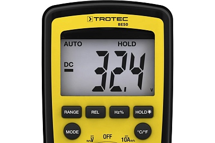 Цифровой мультиметр Trotec BE50 3510205250