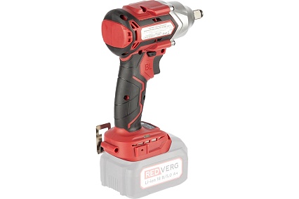 Гайковерт аккумуляторный ударный бесщеточный Redverg RD-IW18BL-350/U (без акк, без з/у) 6682903