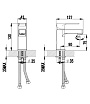 Смеситель для раковины Lemark Plus Grace LM1506C