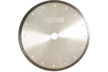 Диск алмазный турбо B/L по бетону 230D-2.5T-7.5W-22.2 Messer 01-31-230