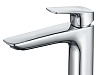 Смеситель для раковины Aquatek Вега AQ1005CR донный клапан, хром