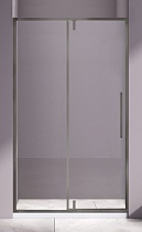 Душевая дверь Vincea Slim-N VDP-4SN100CLGM 100x195 вороненая сталь, прозрачная