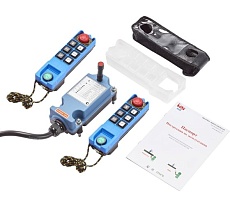 Комплект радиоуправления SAGA 1 L8B 1 приемник, 2 передатчика, 2 чехла UCDL8B2