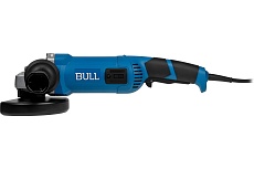 Одноручная угловая шлифмашина Bull WS 1501 150 мм, 1400 Вт, 8400 об/мин, пылезащита, 4 м кабель 1333622