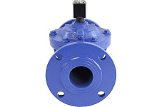 Электромагнитный клапан DN.ru соленоидный двухходовой VSF-602N-PU-NC Ду65 Ру10 220В AC D130-00544