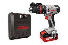 Аккумуляторная ударная дрель-шуруповерт Crown CT21075HMX-4 BMC